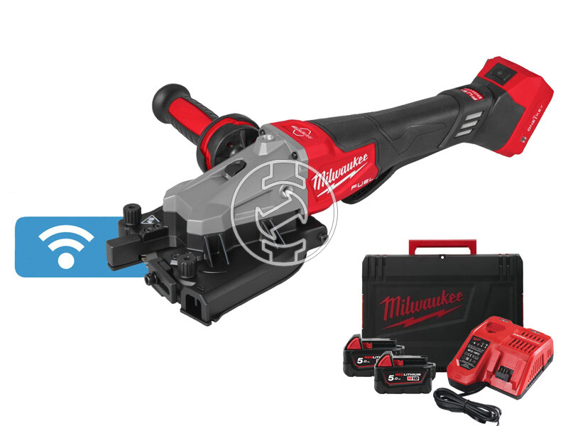 Milwaukee M18FRBCO32-502X akkus laposfejű sarokcsiszoló
