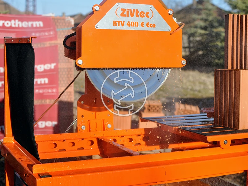 ZIVtec KTV400EECO elektromos asztali téglavágógép