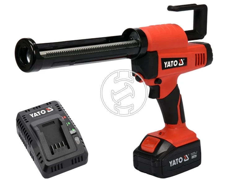 Yato YT-82888 akkus kittkinyomó pisztoly 18 V, 225 ml + 1 x 4 Ah akku+töltő