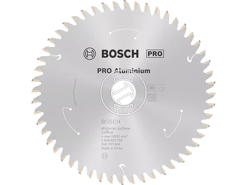 Bosch PRO Aluminium körfűrészlap 150 x 1,8 x 20 mm