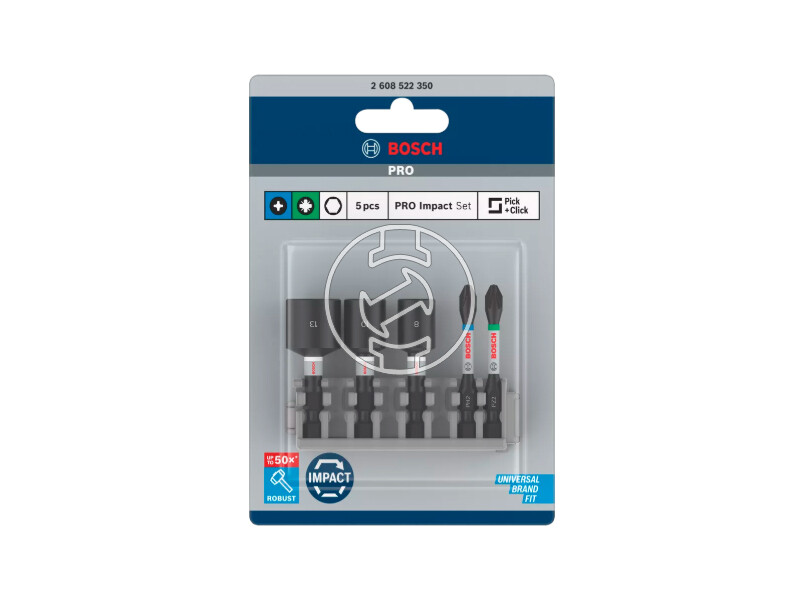 Bosch PRO Impact Set szerszám készlet 5 részes