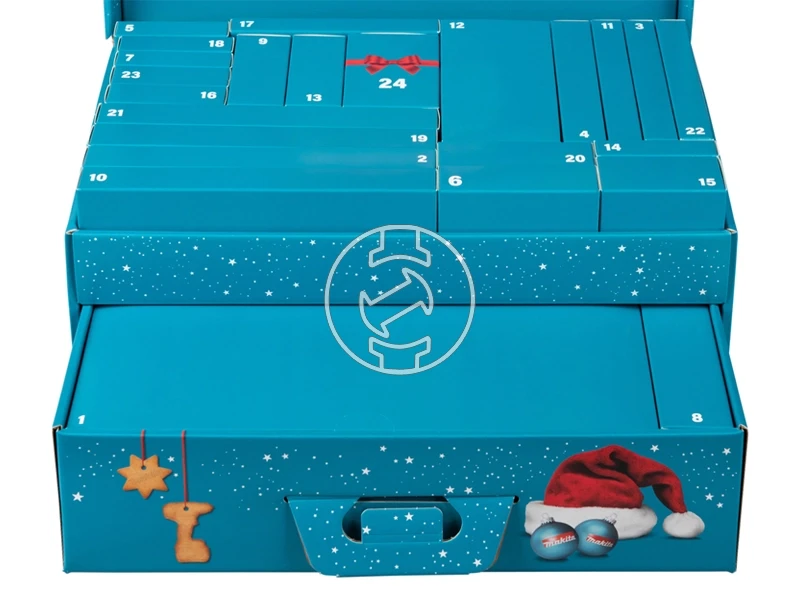 Makita Adventi kalendárium szerszámkészlet 2025