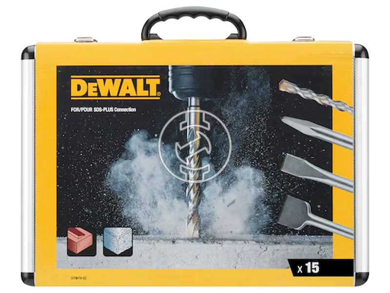 DeWalt sDS-Plus fúró-véső készlet 15 db