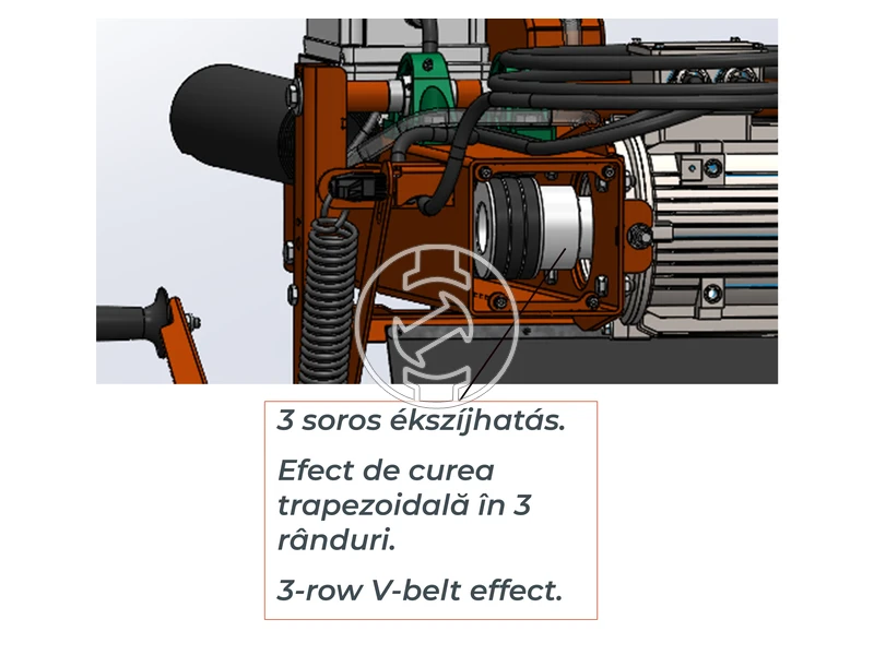 ZIVtec KTV 650 E elektromos asztali téglavágó gép 400 V | 5500 W | 500 mm | Vágási mélység 260 mm | Tárcsaátmérő 650 x 25,4 mm