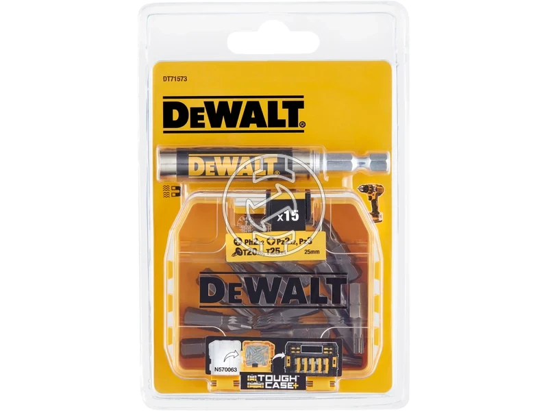 Kép: 16 DARABOS CSAVARHUZO BIT KESZLET.webp