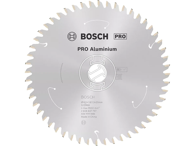 Bosch PRO Aluminium körfűrészlap 160 x 1,8 x 20 mm