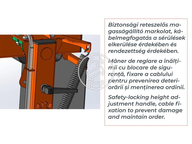 ZIVtec KTV400EF elektromos asztali téglavágó gép 230 V | 2200 W | 450 mm | Vágási mélység 145 mm | Tárcsaátmérő 400 x 25,4 mm