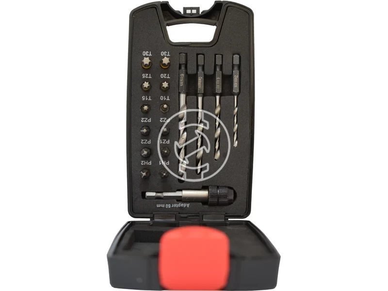 Kép: 17 reszes fafuro-es bitkeszlet Wood drills E63 3456mm  Automatic bitholder_0.webp