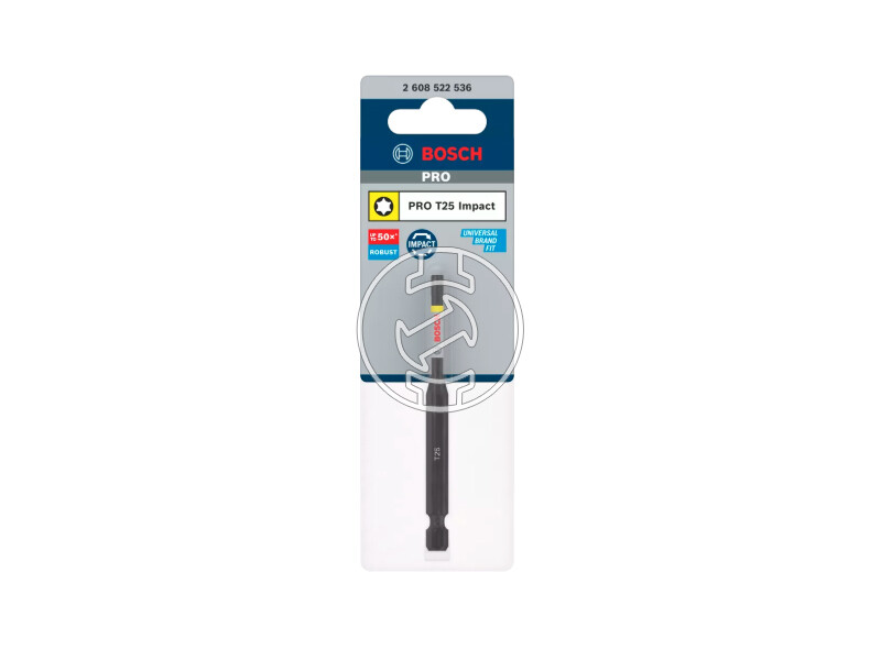 Bosch PRO Torx Impact lapos behajtóbit T25, 90 mm