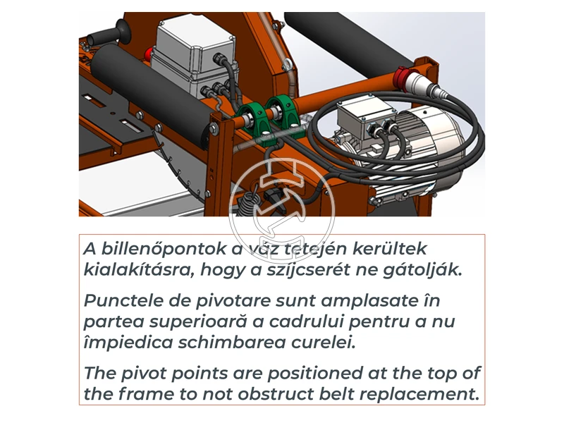 ZIVtec KTV650EF elektromos asztali téglavágógép