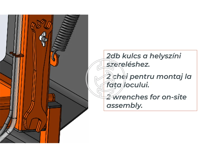 ZIVtec KTV400EF elektromos asztali téglavágó gép 230 V | 2200 W | 450 mm | Vágási mélység 145 mm | Tárcsaátmérő 400 x 25,4 mm