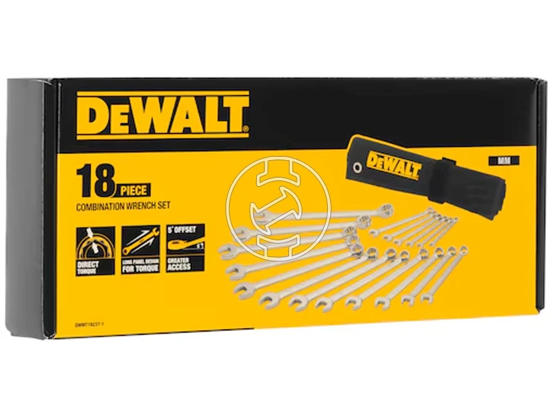 DeWalt csillag-villáskulcs készlet metrikus 6-24 mm 18 részes