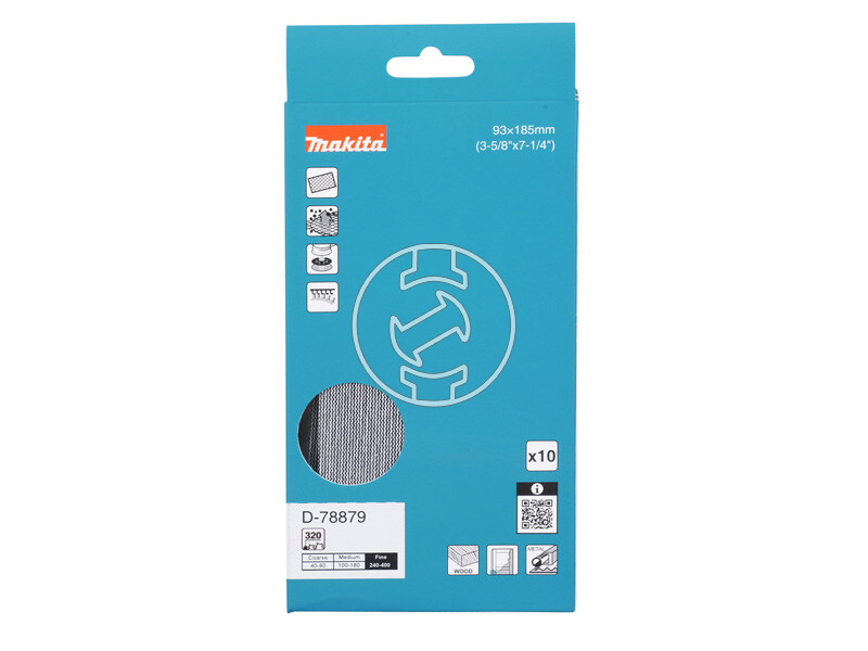 Makita tépőzáras csiszolóháló rezgőcsiszolóhoz 93x185 mm A320