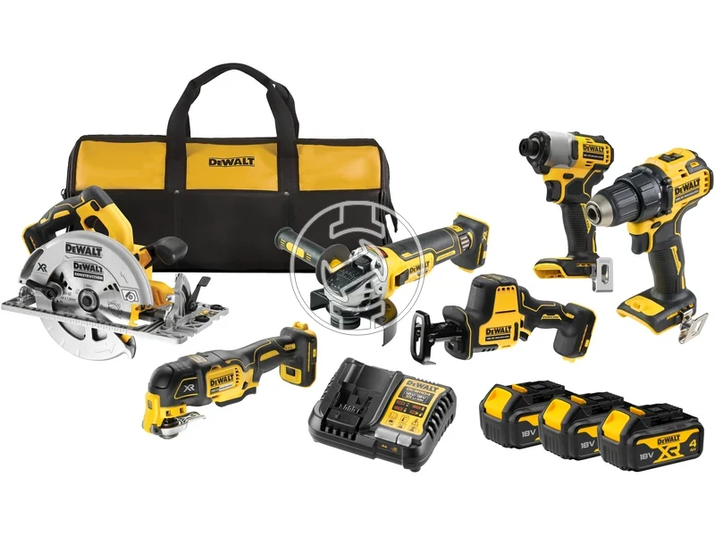 Kép: 18V 6-RESZES KESZLET TASK. 3X 4AH AKK.webp