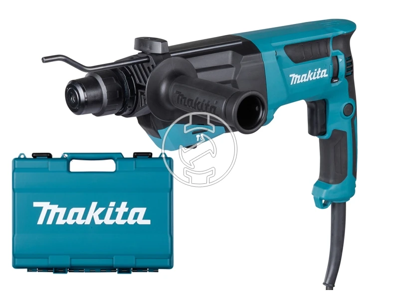 Makita HR2670 elektromos fúró-vésõkalapács 3 J | Betonban: 26 mm | 2,8 kg | 800 W | SDS-Plus | Kartondobozban