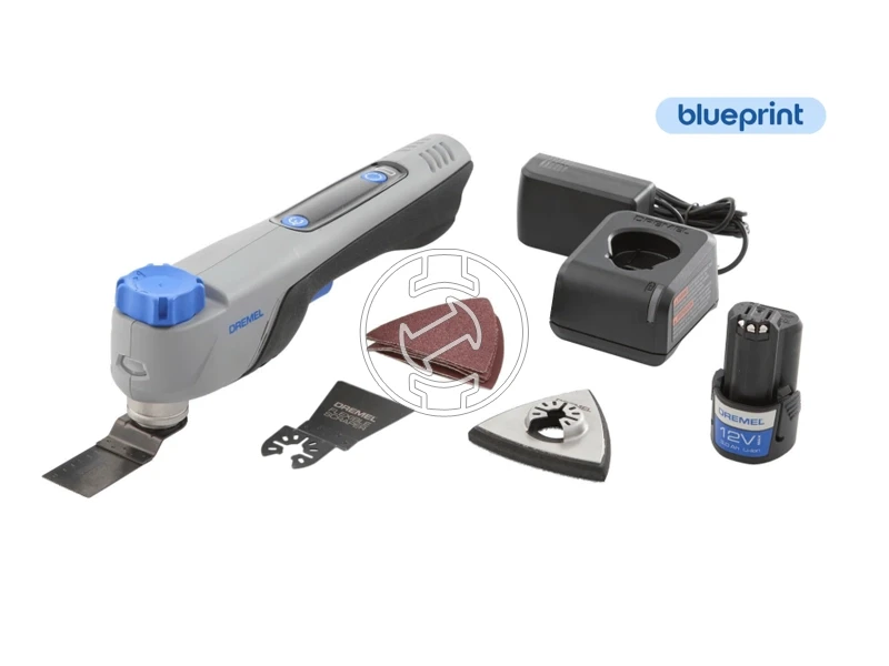 Bosch Blueprint Project akkus multifunkciós gép rezgő 12 v | 7000 - 20000 1-m | 3,2 ° | Szénkefementes | Akku és töltővel | Kartondobozban