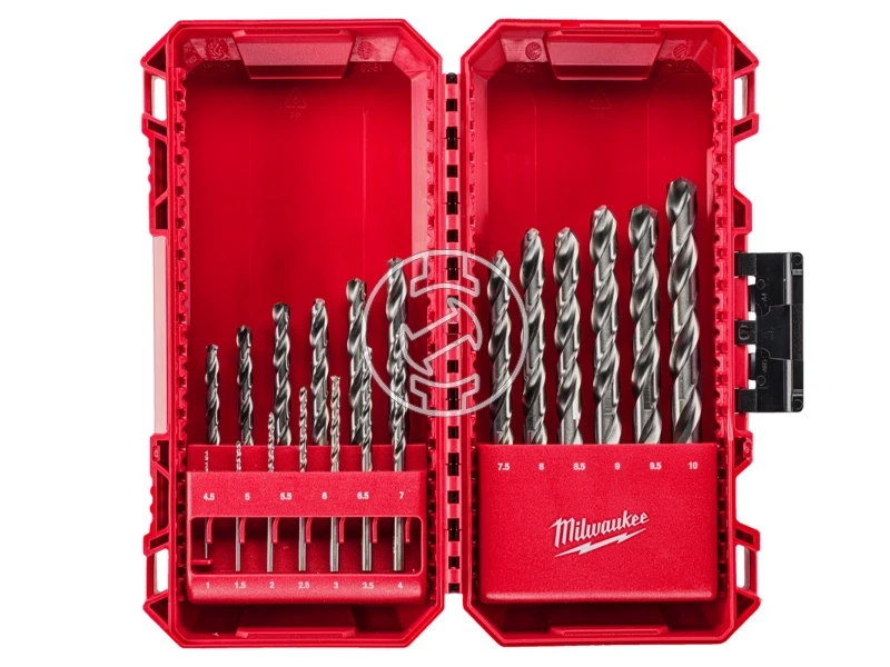 Milwaukee Thunderweb  hSS-G fémfúró készlet 19 részes