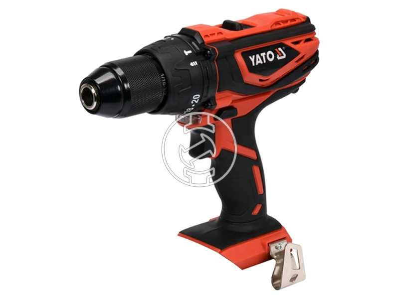 Yato YT-82787 akkus ütvefúró-csavarozó 18 V | 40 Nm | 1,5 - 13 mm | Szénkefés | Akku és töltő nélkül | Kartondobozban