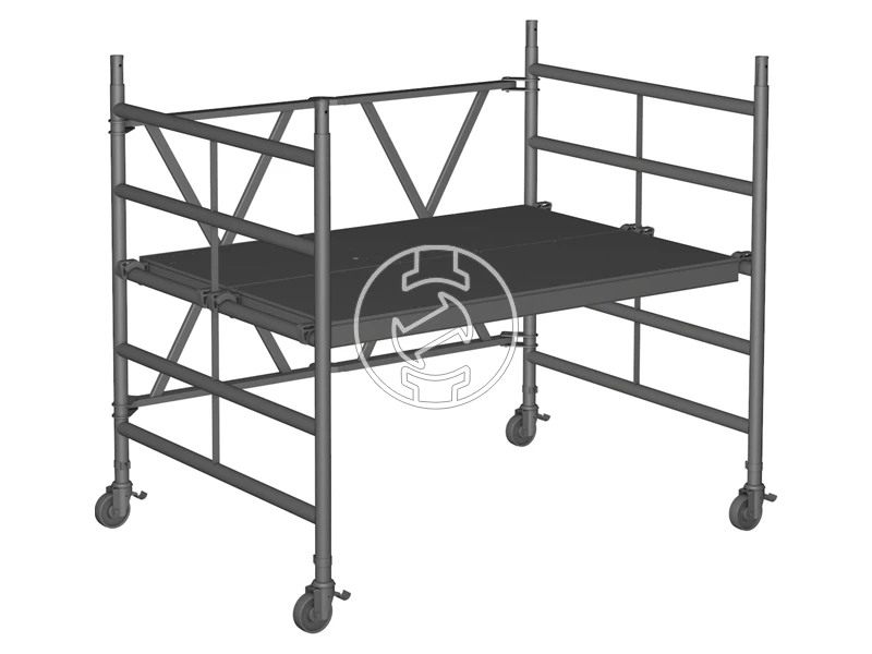 Zarges Compactmaster 2T 2,95m gurulóállvány