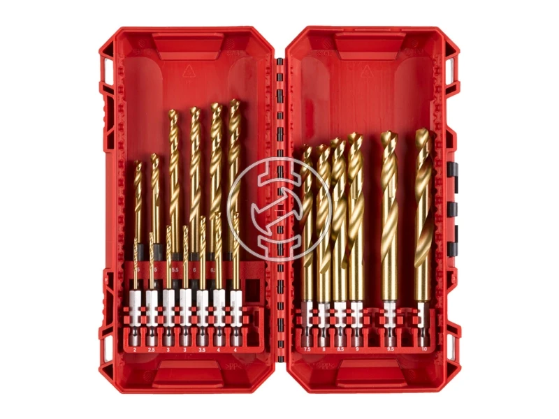 Milwaukee hSS-G-TIN fúrószár készlet 19 db