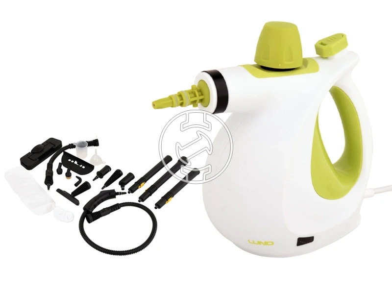 Lund 67201 gőztisztító 900-1050W, 17 kiegészítővel