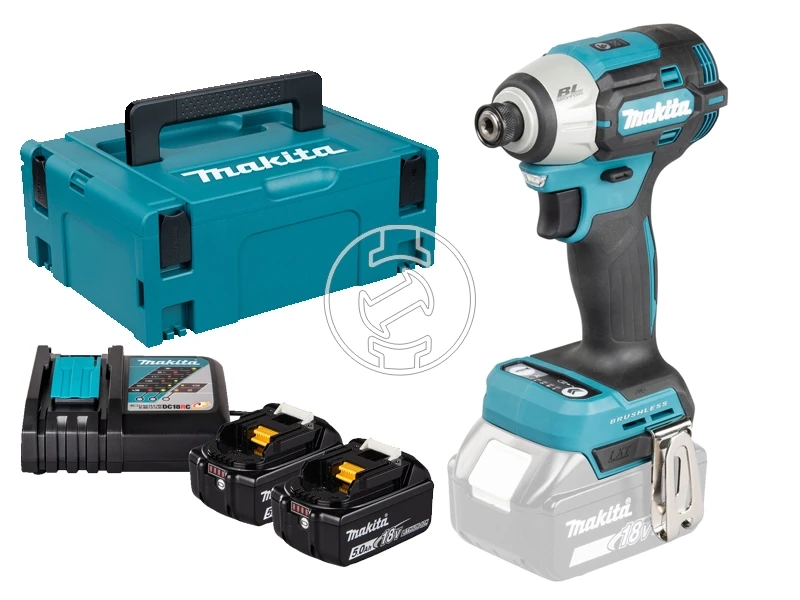 Makita DTD201RTJ akkus ütvecsavarozó bitbefogással 210 Nm