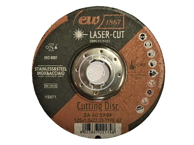 EW 1867 Laser-Cut vágókorong A 60 SXBF