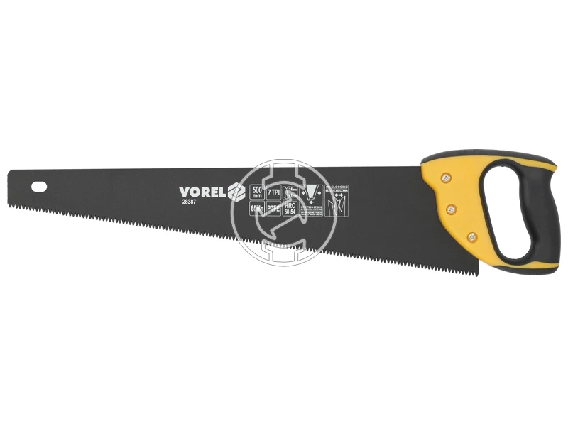 Vorel egykezes kézi fűrész 500 mm, HRC 50-54