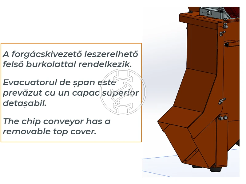 ZIVtec ZHA 420/90 R elektromos ágdaráló