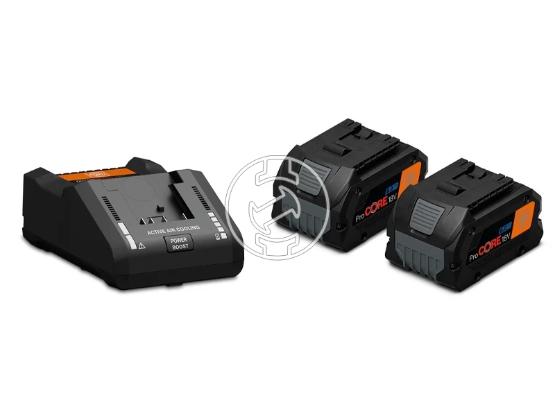 Fein akkumulátor és töltő szett 2 x ProCORE 8Ah, GAL 18V-160
