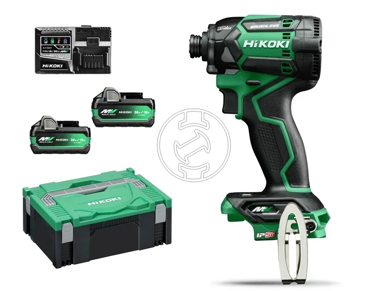 HiKOKI WH36DCWRZ akkus ütvecsavarozó bitbefogással