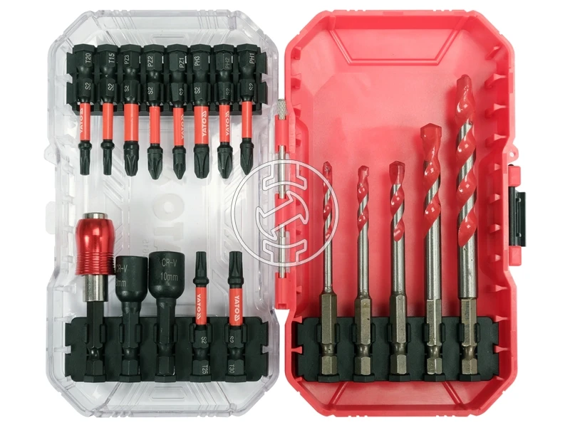 Yato impact fúrószár készlet 18 részes