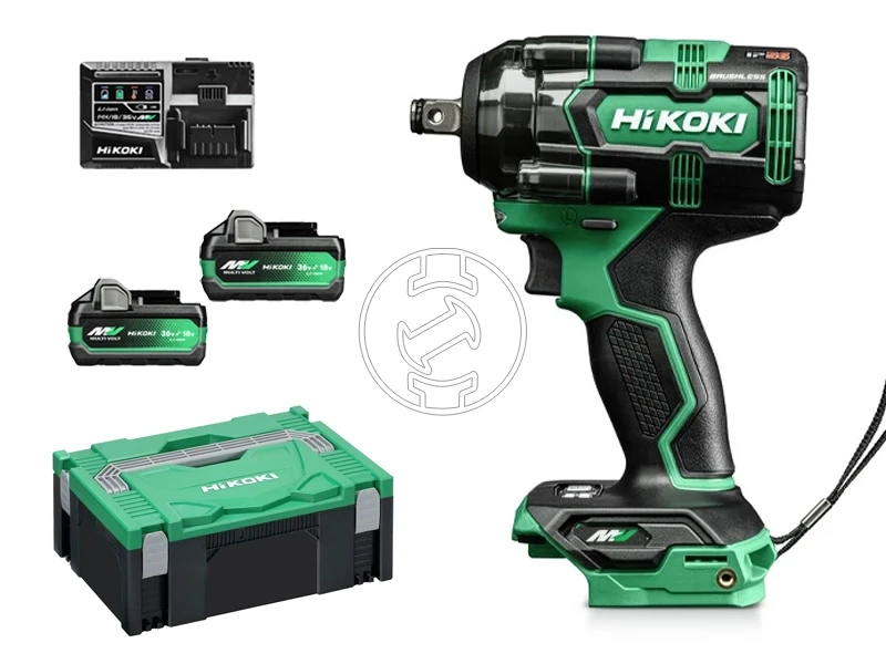 HiKOKI WR36DHWRZ akkus ütvecsavarozó bitbefogással