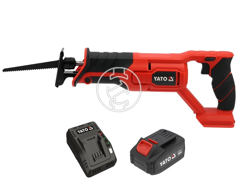 Yato YT-828151 akkus orrfűrész 18 V | 150 mm | Szénkefementes | 1 x 4 Ah akku + töltő | Kartondobozban
