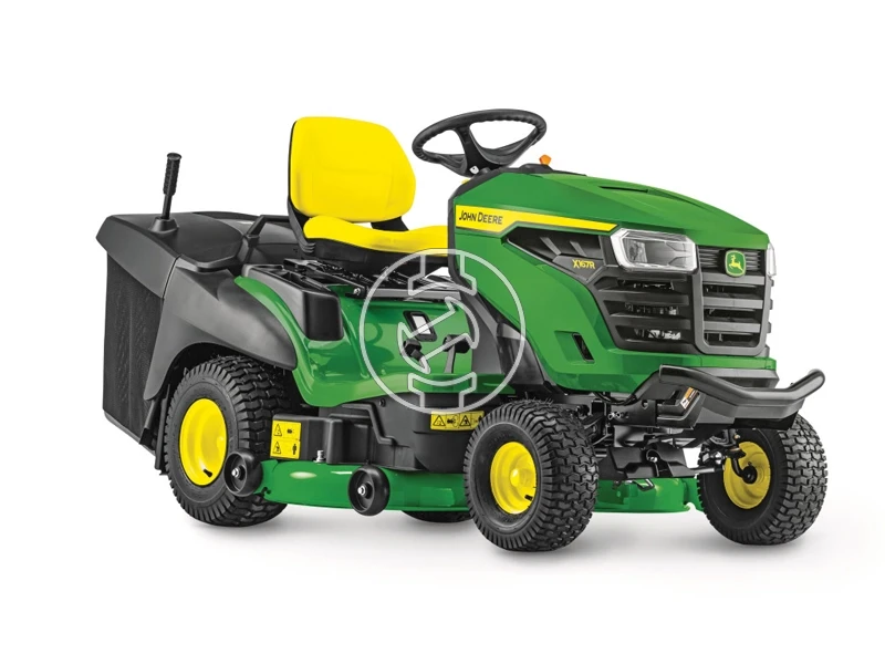 John Deere X167R benzinmotoros fűnyíró traktor