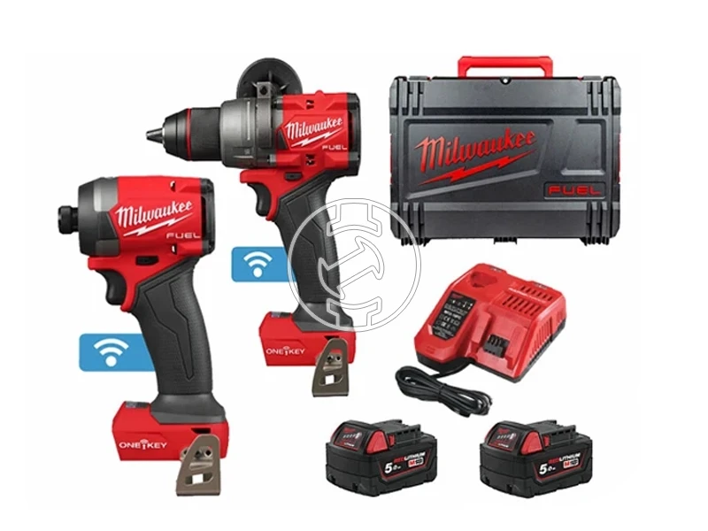 Milwaukee M18ONEPP2A3-502X gépcsomag Heavy Duty kofferben