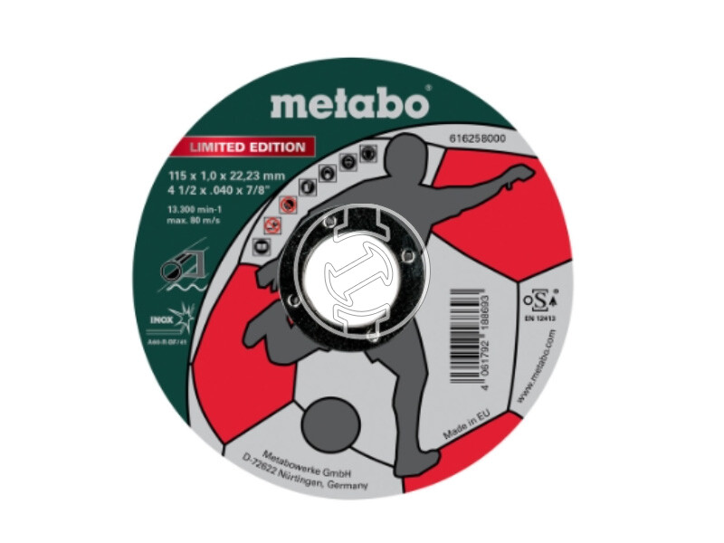 Limited Edition Soccer 115 x 1,0 x 22,23 Inox, TF 41 (616258000)