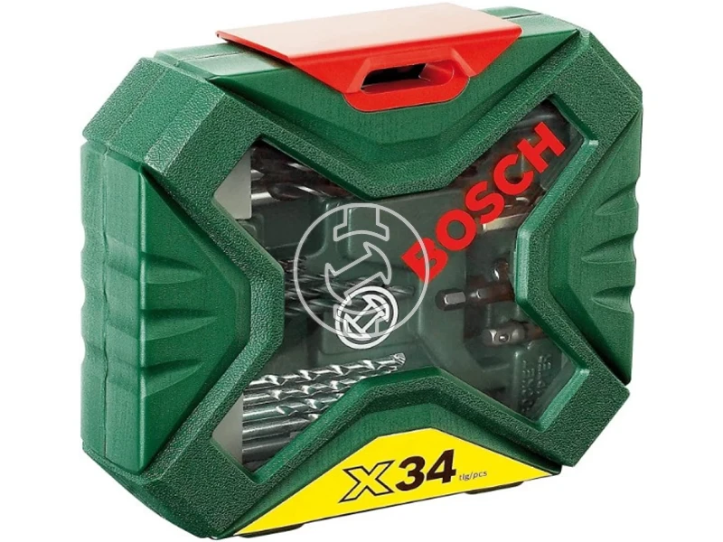 34 részes X-Line Classic fúró- és csavarozókészlet