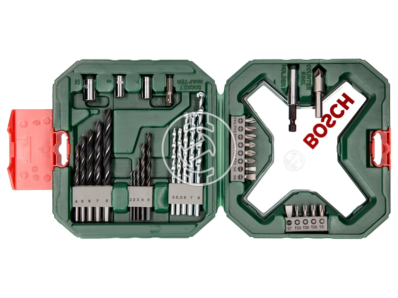 34 részes X-Line Classic fúró- és csavarozókészlet