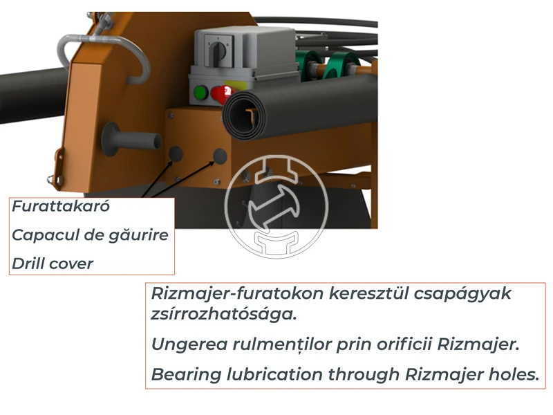 ZIVtec KTV650EF elektromos asztali téglavágógép