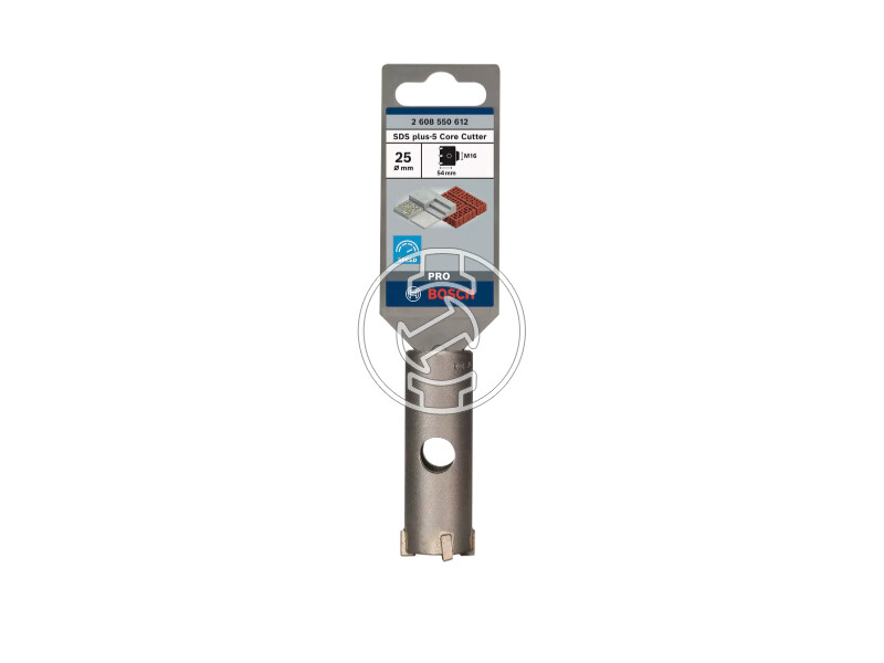 Bosch PRO SDS plus-5 Core Cutter sDS-Max szerelhető dobozfúró 25 x 50 x 72 mm