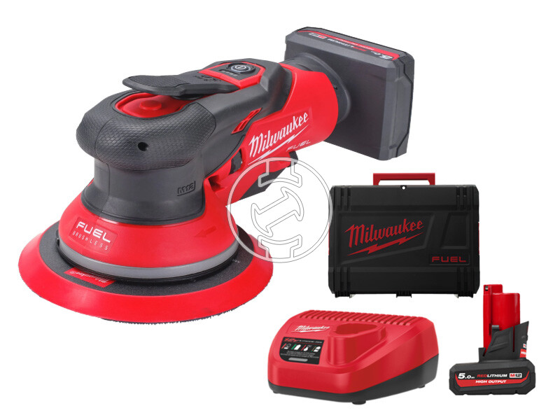 Milwaukee M12FROS5-502X akkus excentercsiszoló 150mm 5mm