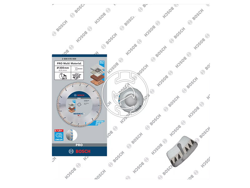 Bosch PRO Multi Material gyémánt vágótárcsa 300 x 25,4 mm