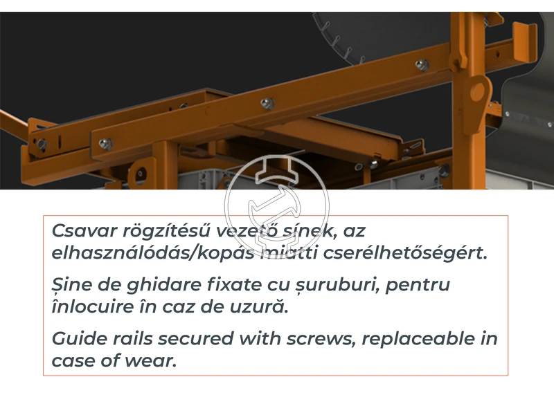 ZIVtec KTV 650 E elektromos asztali téglavágó gép 400 V | 5500 W | 500 mm | Vágási mélység 260 mm | Tárcsaátmérő 650 x 25,4 mm