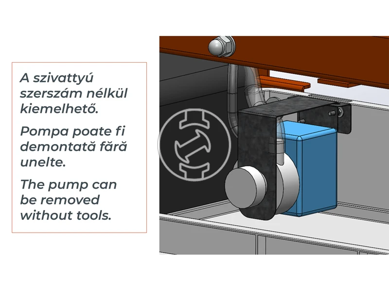 ZIVtec KTV 650 E elektromos asztali téglavágó gép 400 V | 5500 W | 500 mm | Vágási mélység 260 mm | Tárcsaátmérő 650 x 25,4 mm