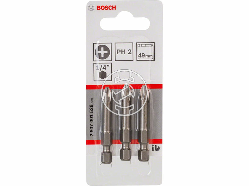 Extra kemény csavarbit PH2, 49 mm