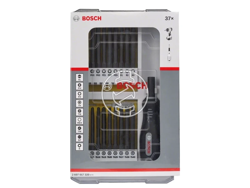 Bosch csavarbehajtó készlet 37 db