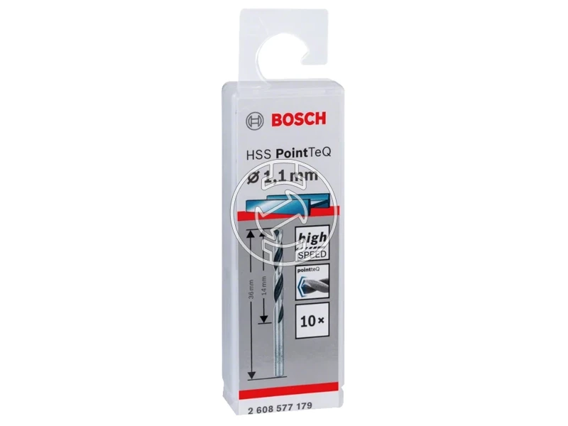 Bosch hss fémfúró 10 db