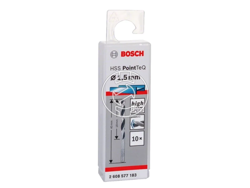 Bosch hss fémfúró 10 db