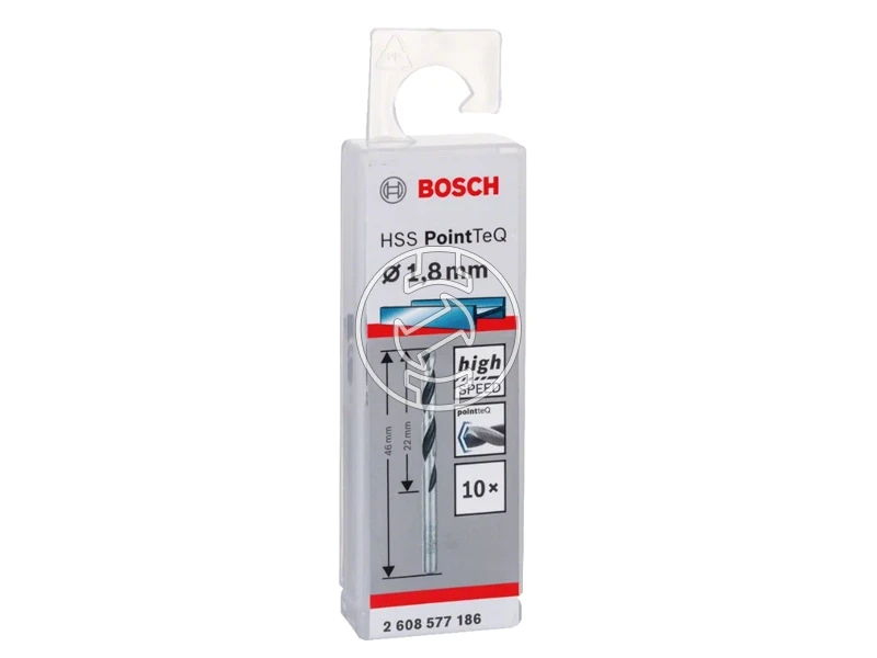 Bosch hss fémfúró 10 db